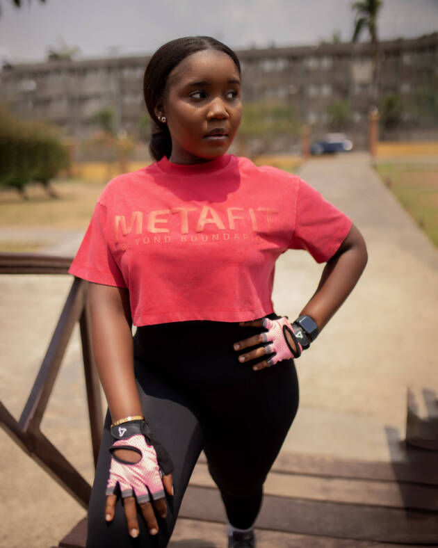 METAFIT Cropped Tee